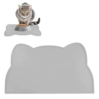 SILICONE PET MATS, NON-SLIP AND WATERPROOF.