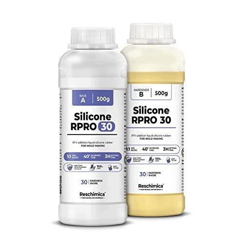 SILICONE RUBBER R PRO 30 LIQUID 1KG FOR RESIN CASTING MOLDS FOR HOME Brand no brand