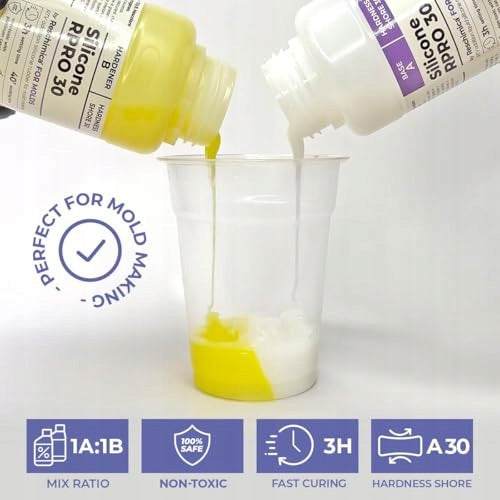 SILICONE RUBBER R PRO 30 LIQUID 1KG FOR RESIN CASTING MOLDS FOR HOME Manufacturer code SWC5908151524220