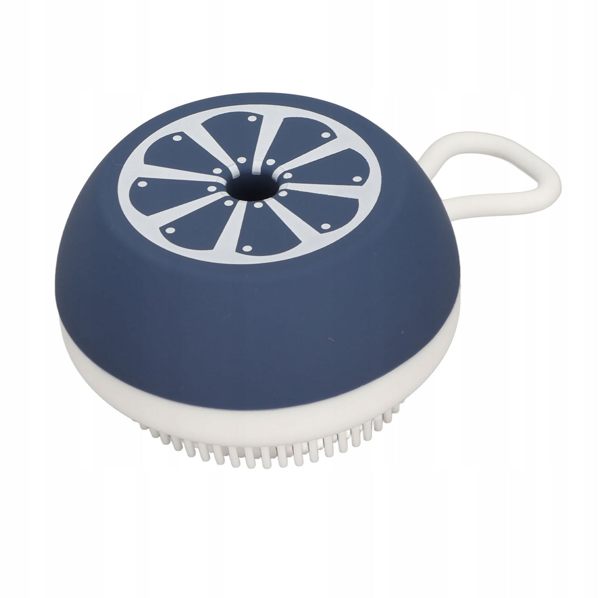 SILICONE SPONGE WASH BRUSH WITH DISPENSER