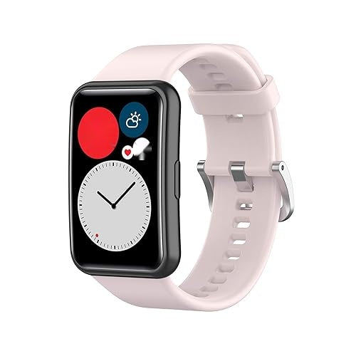 SILICONE STRAP FOR HUAWEI WATCH FIT TIA B09 B19 NON-SLIP FOR HOME Brand no brand