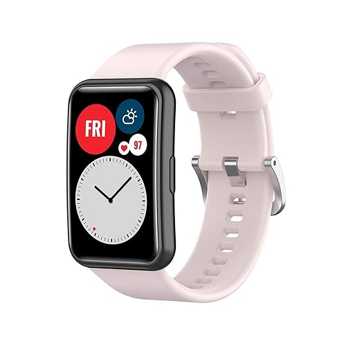 SILICONE STRAP FOR HUAWEI WATCH FIT TIA B09 B19 NON-SLIP FOR HOME
