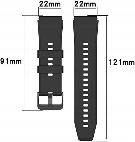 SILICONE STRAP FOR HUAWEI WATCH GT2 GT3 PRO 46MM 22MM for home gift Kind not specified