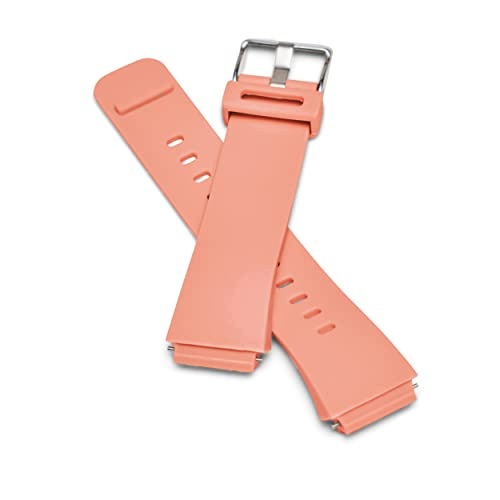SILICONE STRAP FOR WATCH TIME TIMER SOFT ADJUSTABLE ORANGE SMALL Brand no brand