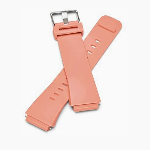 SILICONE STRAP FOR WATCH TIME TIMER SOFT ADJUSTABLE ORANGE SMALL