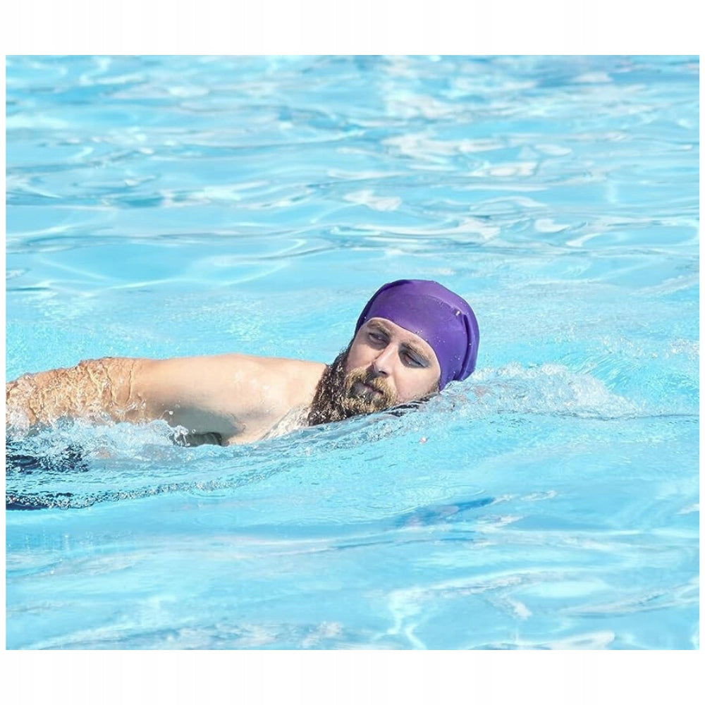 SILICONE SWIMMING CAP FOR LONG HAIR WOMEN COMFORTABLE FOR SWIMMING POOL Manufacturer code F222-C4