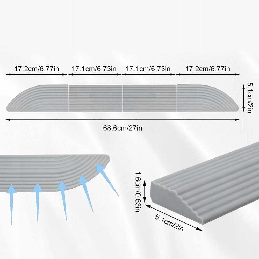 SILICONE THRESHOLD RAMP FOR ROBOT VACUUM CLEANERS HELPING TO OVERCOME THRESHOLDS Brand no brand