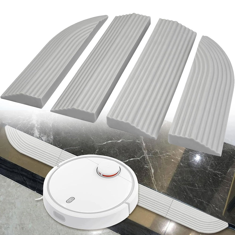 SILICONE THRESHOLD RAMP FOR ROBOT VACUUM CLEANERS HELPING TO OVERCOME THRESHOLDS
