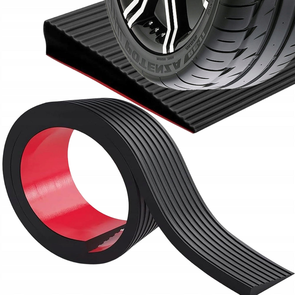 SILICONE THRESHOLD RAMP HELP OVERCOMING THRESHOLDS 150x8x3cm black