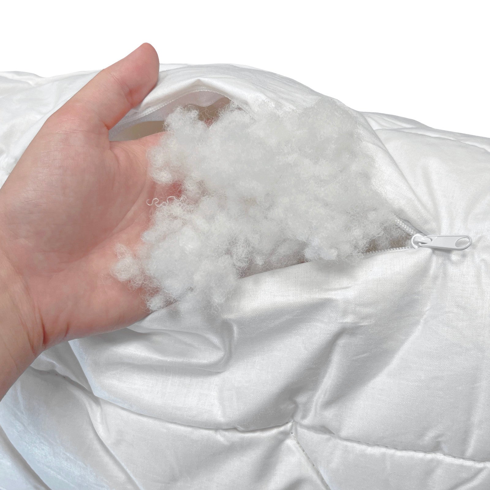 SILK Pillow 70x80 for Sleeping WILD SILK Large COMFORTABLE Polish Product Manufacturer code PD-IMP-DZIKI-JEDWAB-70/80