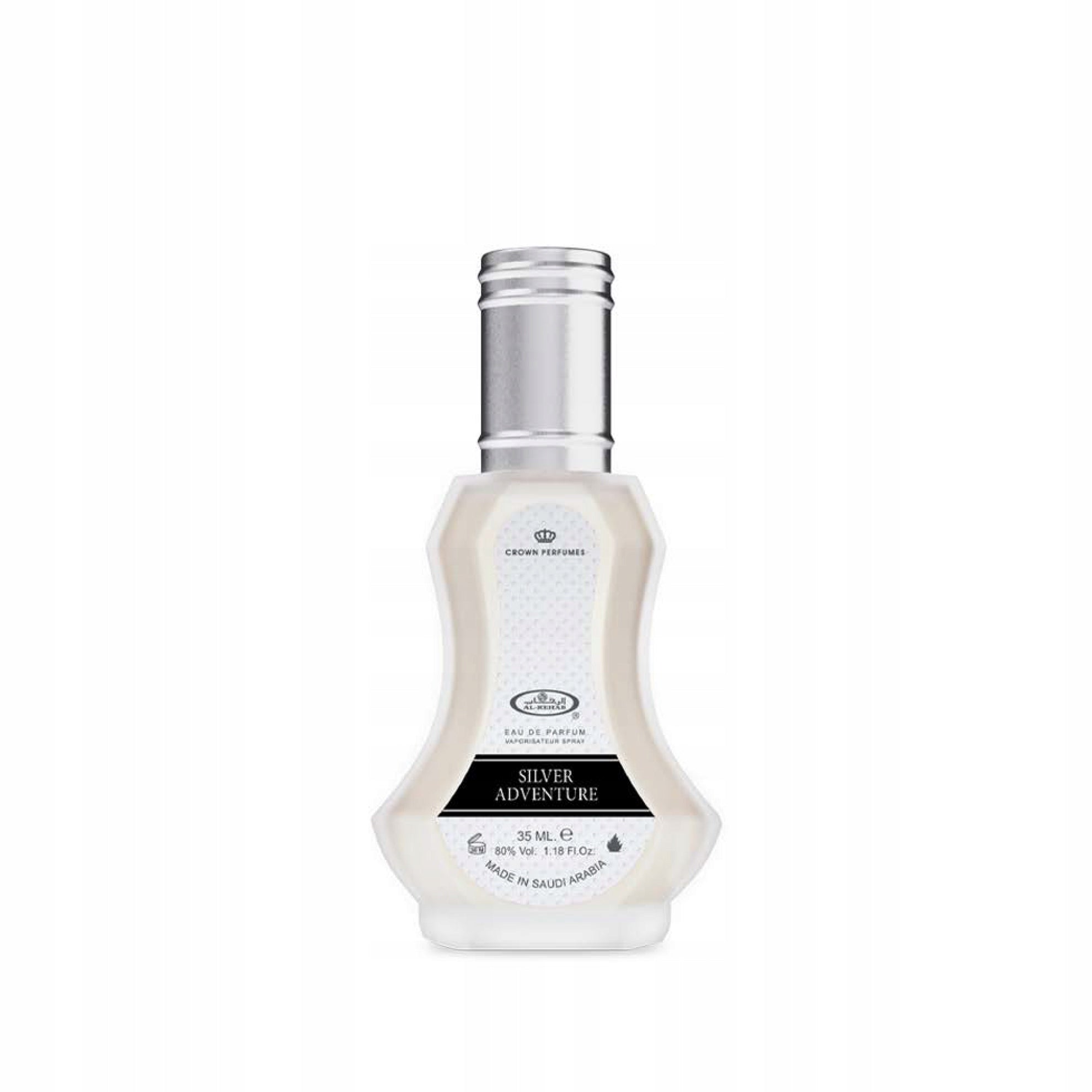 SILVER ADVENTURE ARABIC PERFUME MEN'S GRAPEFRUIT FRESH 35ml AL REHAB EDP Manufacturer code 6281110003219
