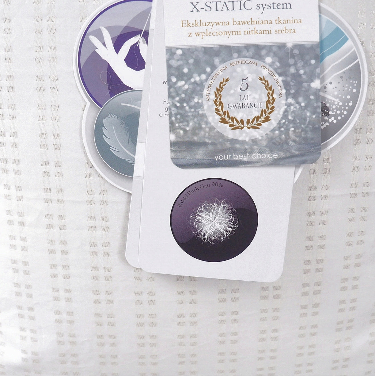 SILVER PRSTIGE pillow (100% goose down) 40x60cm