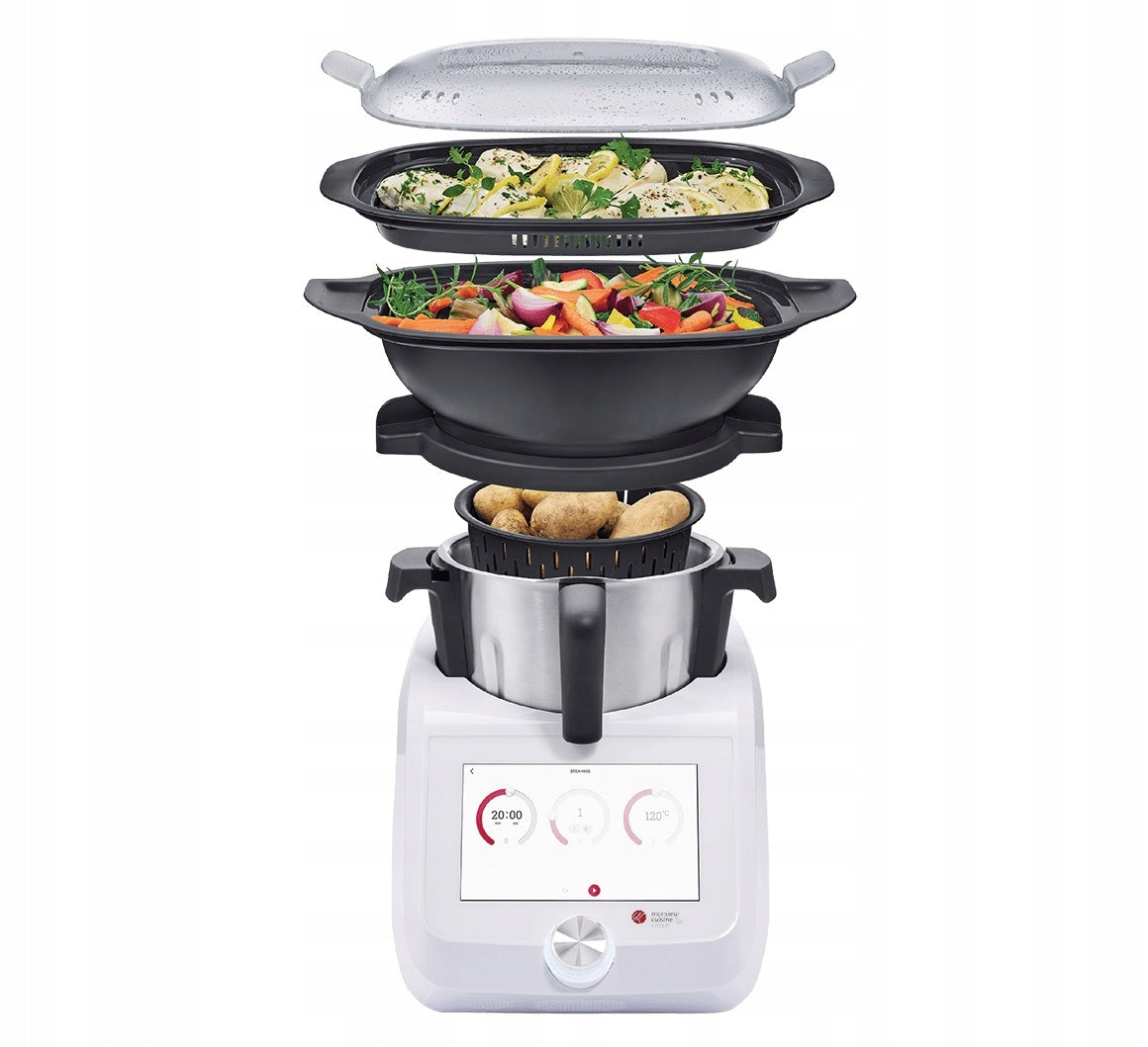 SILVERCREST Monsieur Cuisine MC SMART 8 food processor thermorobot WHITE