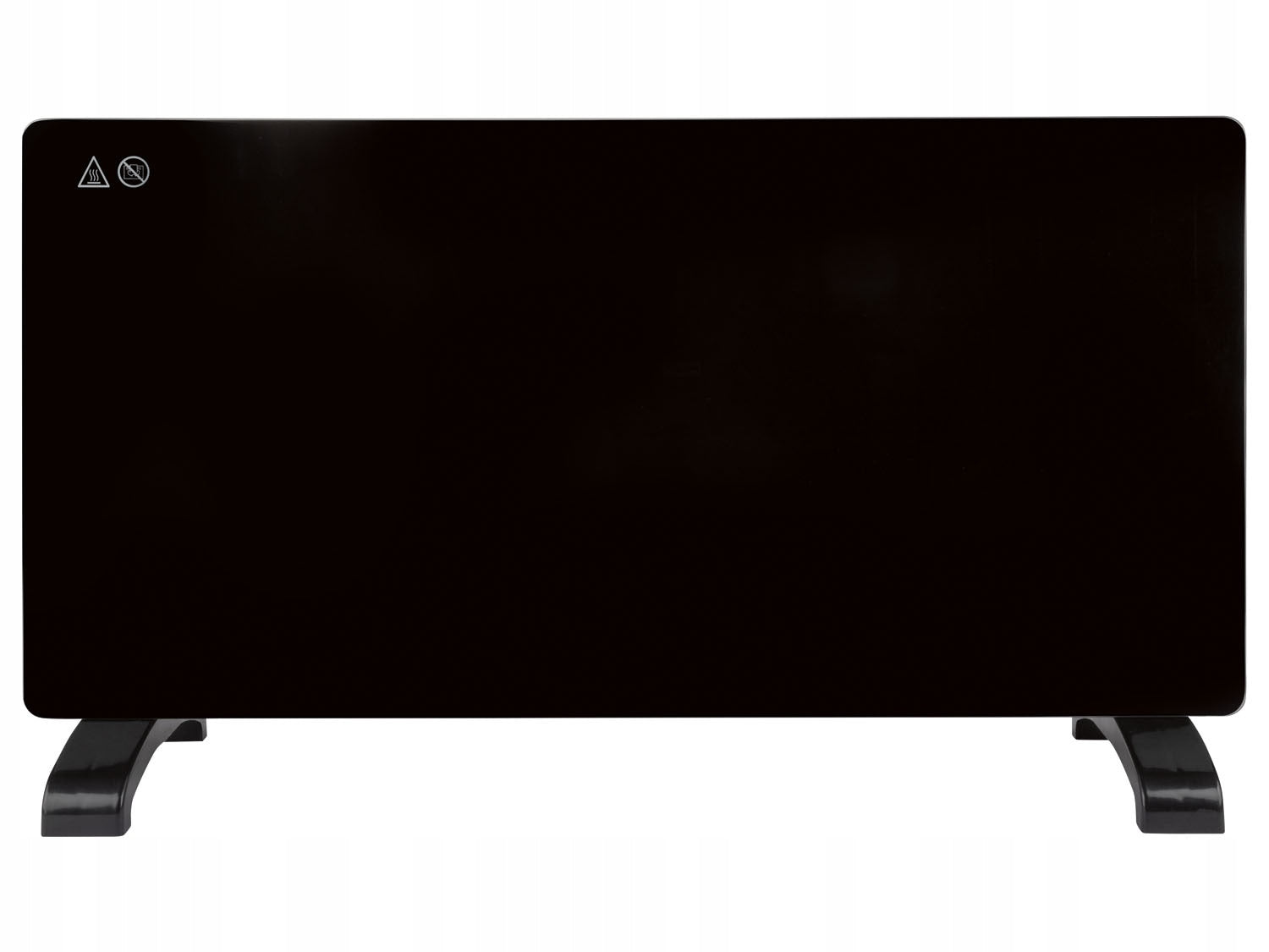 SILVERCREST RADIATOR CONVECTOR RADIATOR GLASS PANEL 2000 IN BLACK Manufacturer code 392285_2201