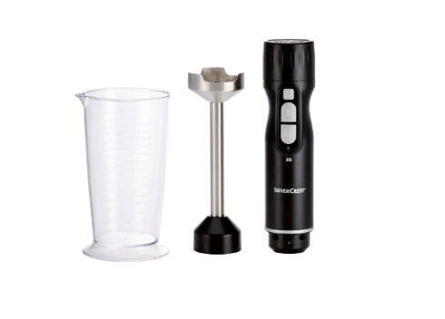 SILVERCREST SSMA 12 A1 Cordless Powerful Blender with 12V Container Black Brand SilverCrest