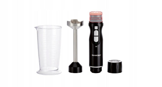 SILVERCREST SSMA 12 A1 Cordless Powerful Blender with 12V Container Black