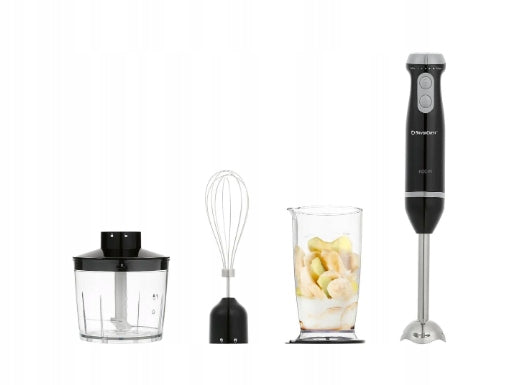 SILVERCREST SSMS 600 F6 Stylish Hand Blender Set with 3in1 Accessories Manufacturer code 483351