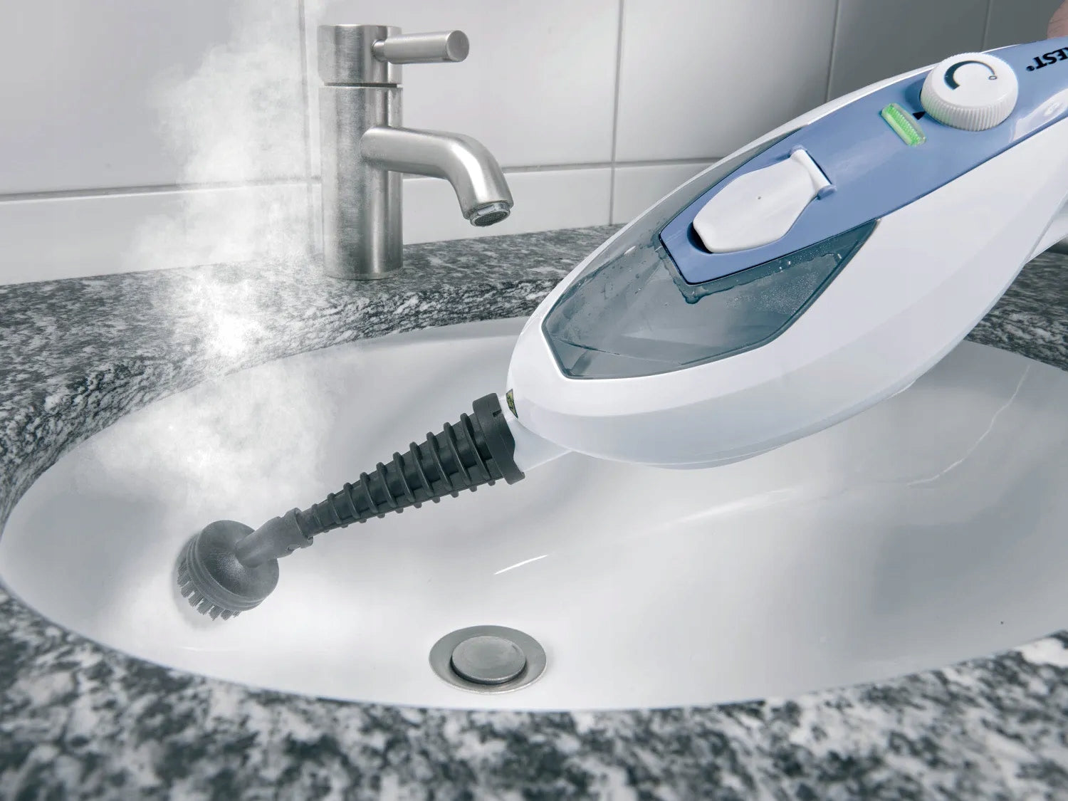 SILVERCREST STEAM MOP 1500W 2 IN 1 SDM 1500 D4 POWER ADJUSTMENT + ACCESSORIES Model 433575 3000875