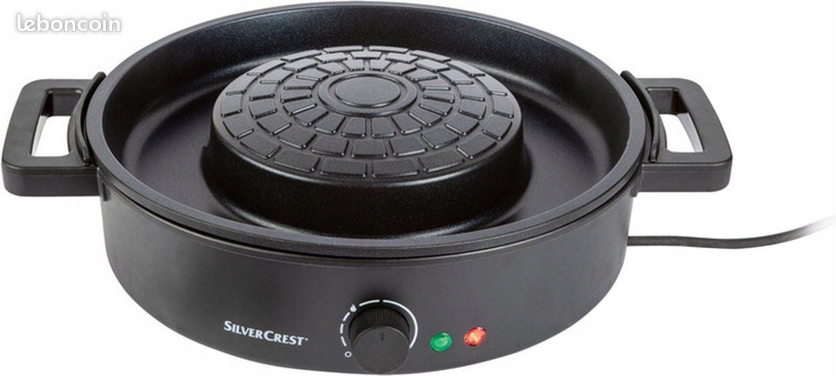 SILVERCREST STHP 1800 A1 Tabletop Grill Hot Pot 1800W