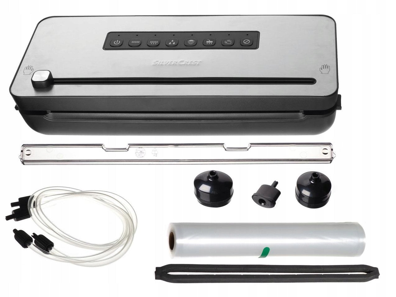 SILVERCREST SVEB 160 FOOD SCREEN WELDING MACHINE WITH KNIFE FOIL PACKAGING MACHINE