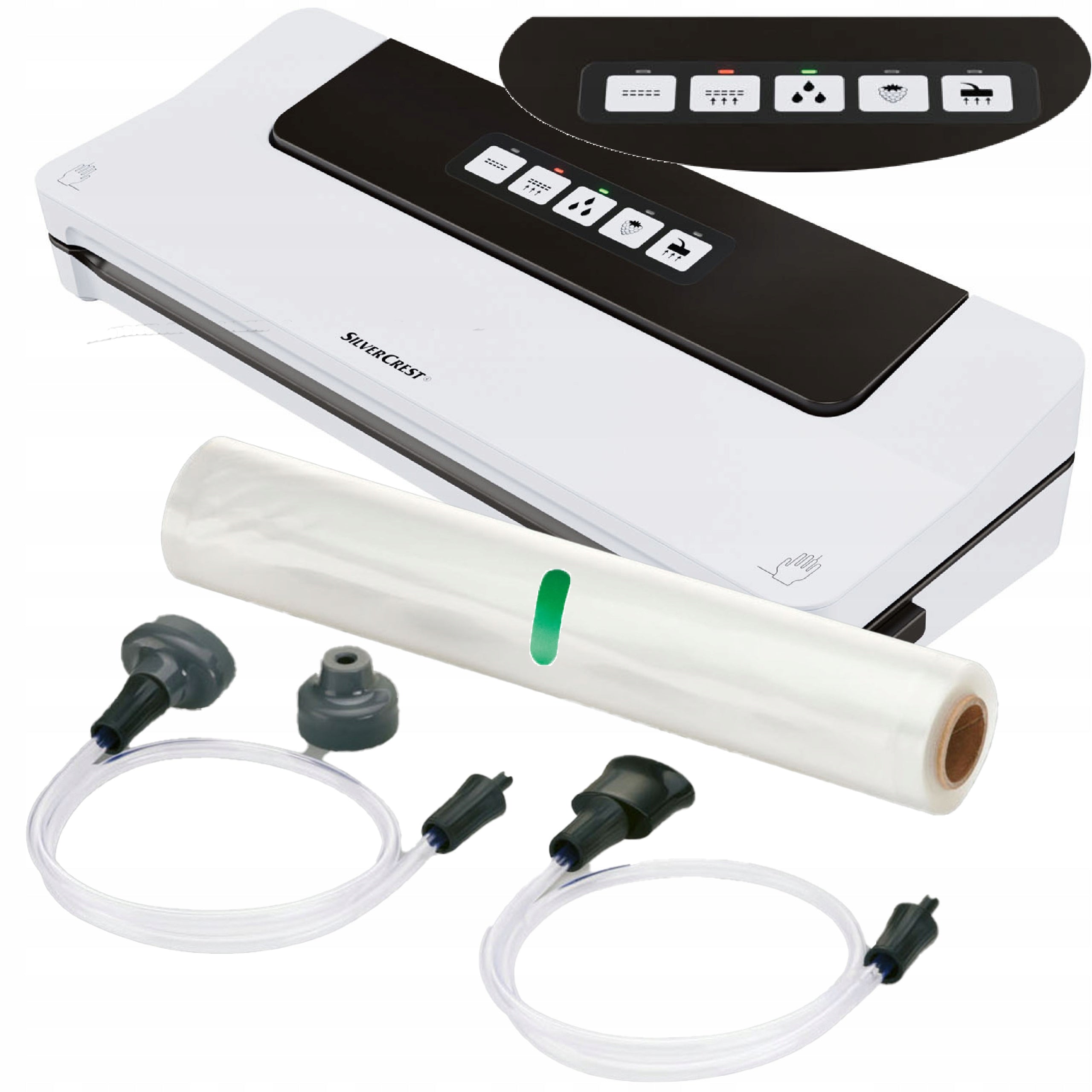 SILVERCREST Vacuum Welding Machine SV 125 C7 Wet Soft + Accessories