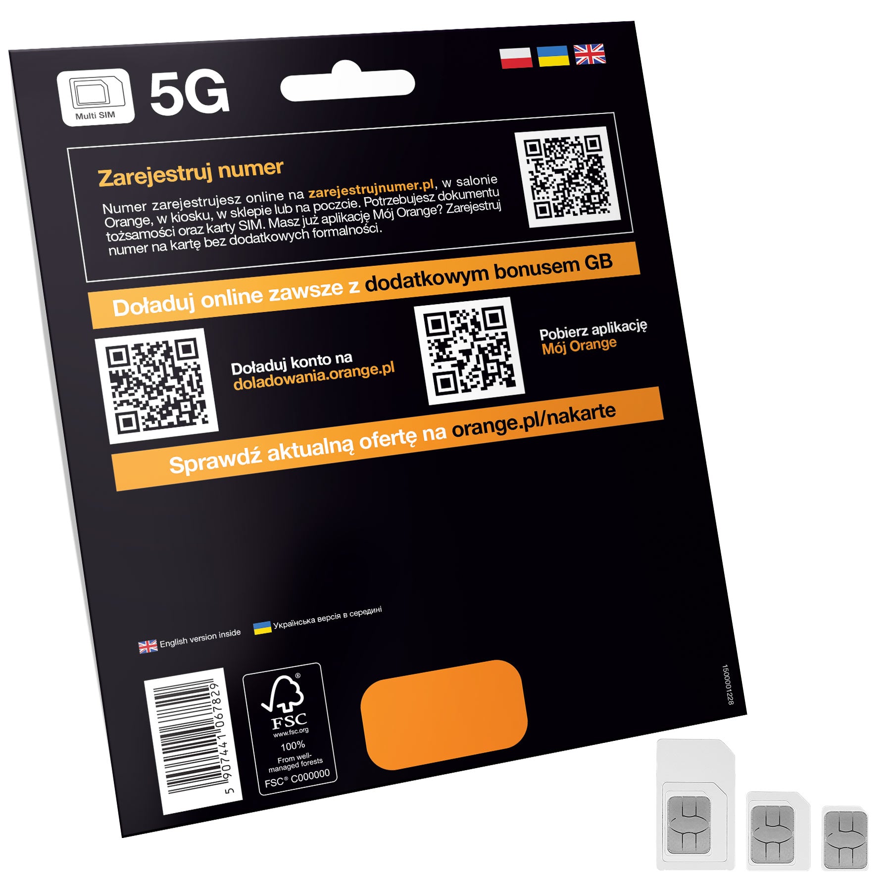 SIM card Starter Internet 825GB unlimited call per month 400GB per Year Packaging status original