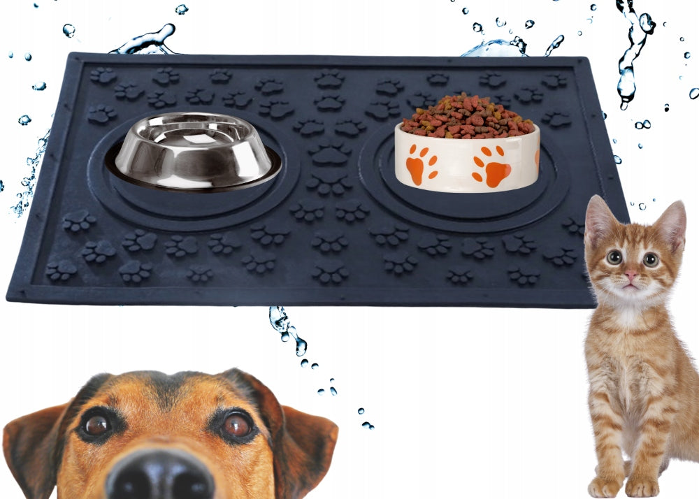 SINB mat rubber pad for animal bowls 46x33cm 7mm anti-slip Brand no brand