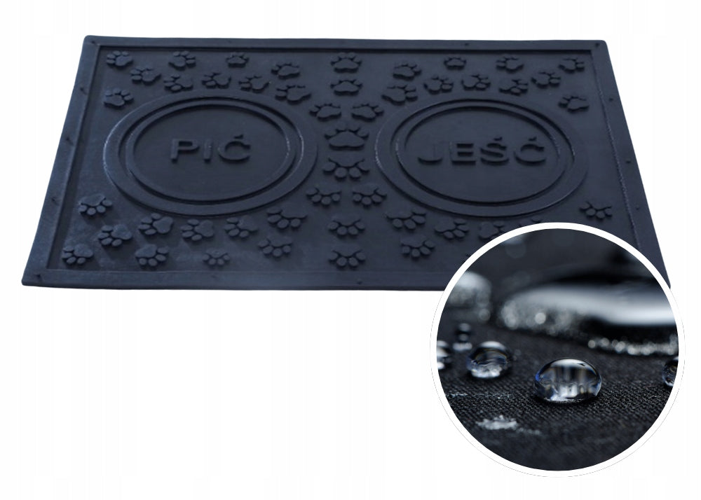 SINB mat rubber pad for animal bowls 46x33cm 7mm anti-slip Material other material