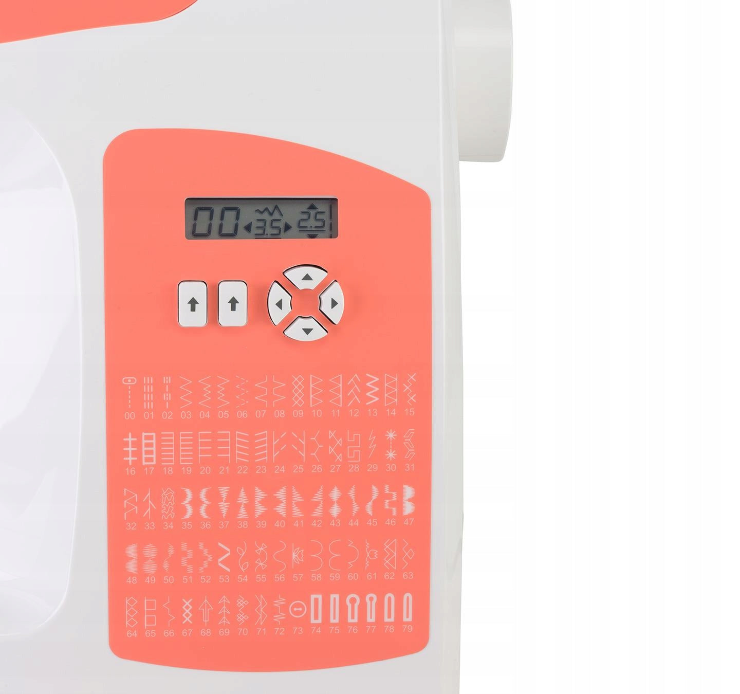 SINGER C5205 sewing machine - CR Dominant color orange