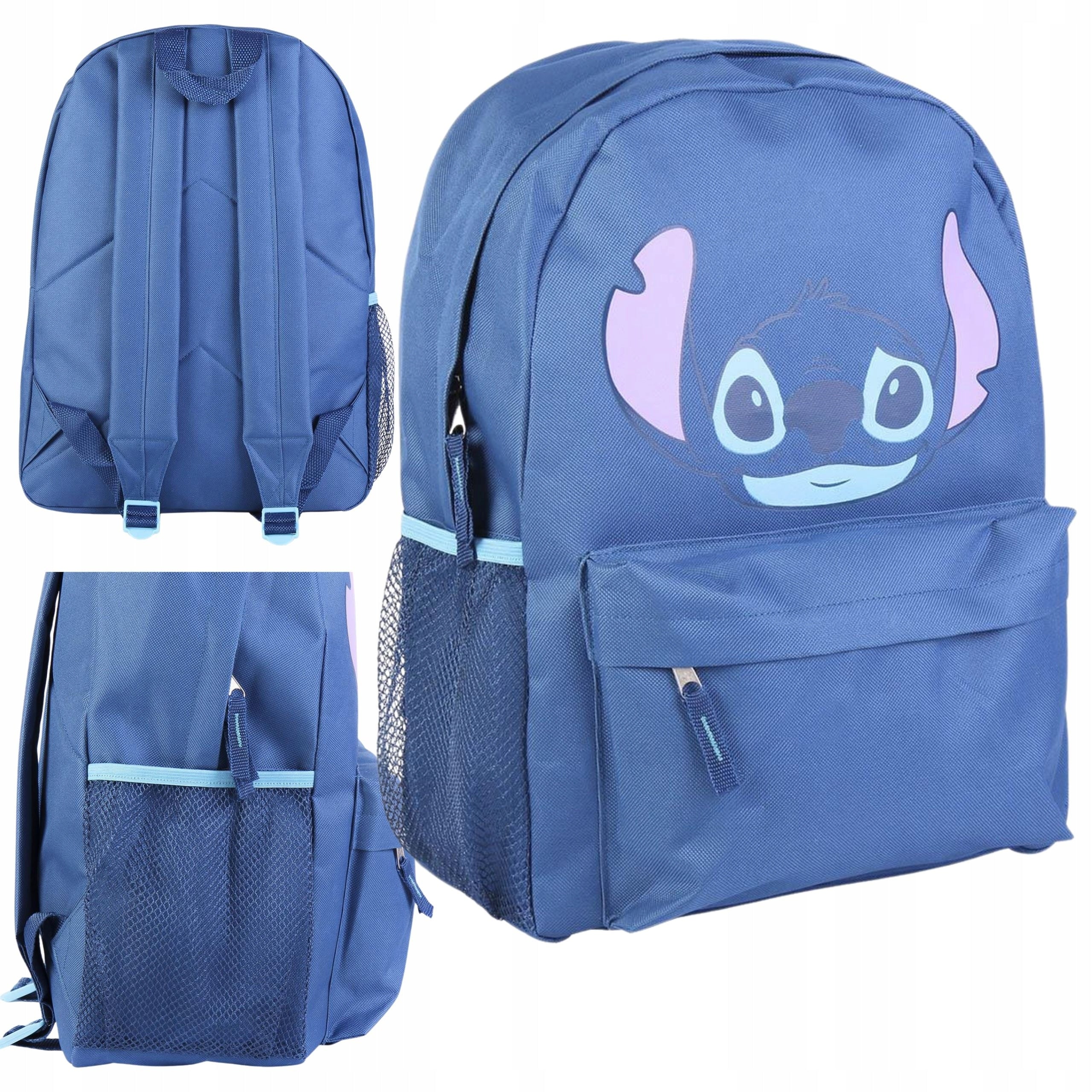 SINGLE COMPARTMENT SCHOOL BACKPACK Lilo and Stitch Cerda BLUE 22 l