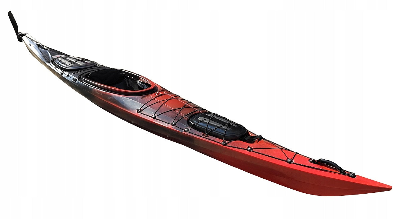 SINGLE EXPEDITION KAYAK TOURING 15 FT+ RUDDER LAKE RIVER ONE Brand Scorpio Kayak