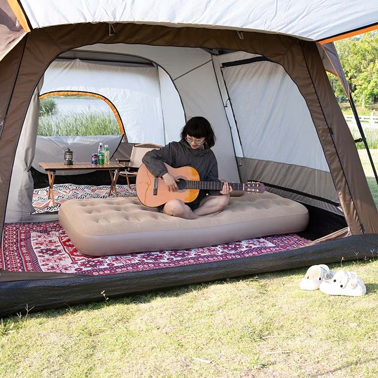 SINGLE INFLATABLE MATTRESS WITH ELECTRIC PUMP USB-C CAMPING+ lamp Manufacturer code 5906752912460