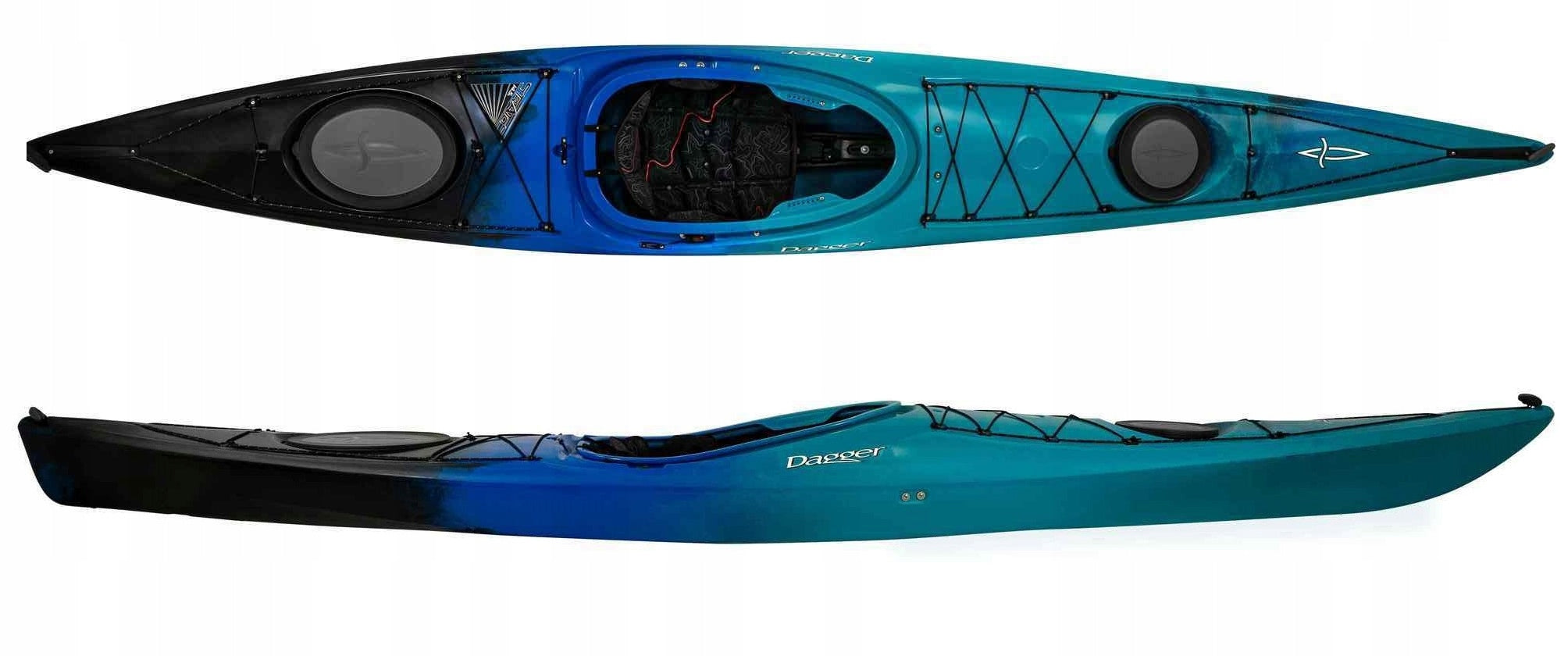 SINGLE KAYAK ONE-PERSON EXPEDITION TOURIST STRATOS 14.5 L DAGGER