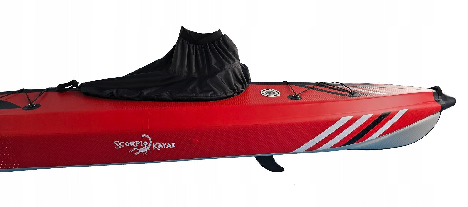 SINGLE KAYAK PUMPED DS 385 FULL DROPSTITCH ONE WITH DECK Material pneumatic