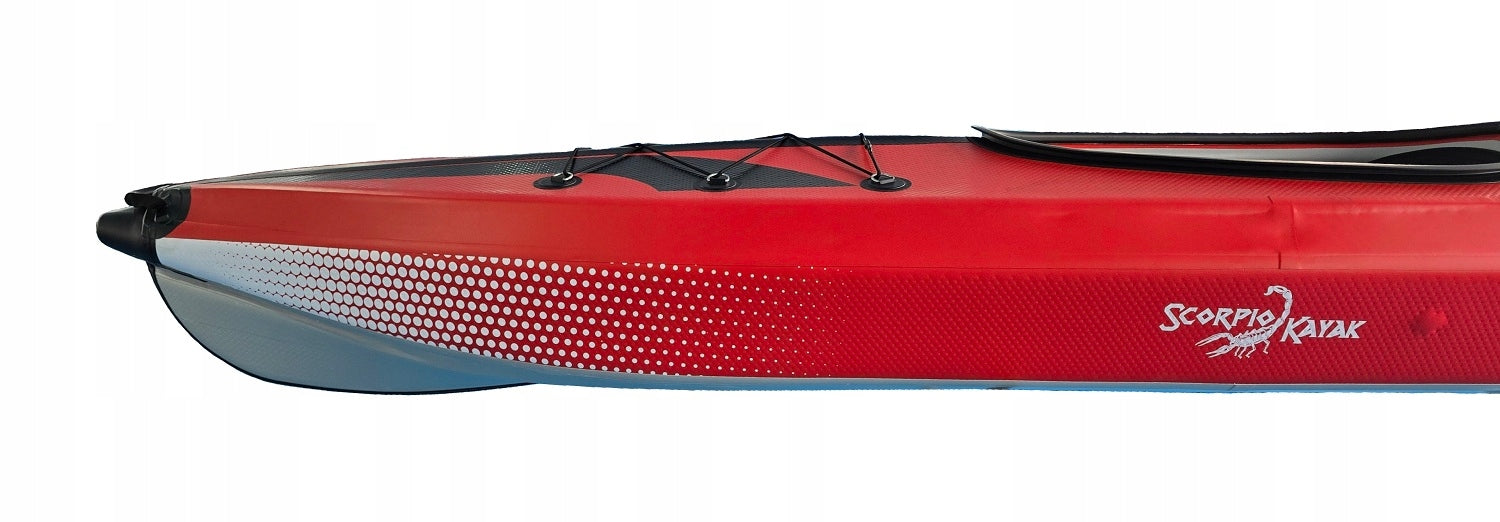SINGLE KAYAK PUMPED DS 385 FULL DROPSTITCH ONE WITH DECK Weight 20 kg