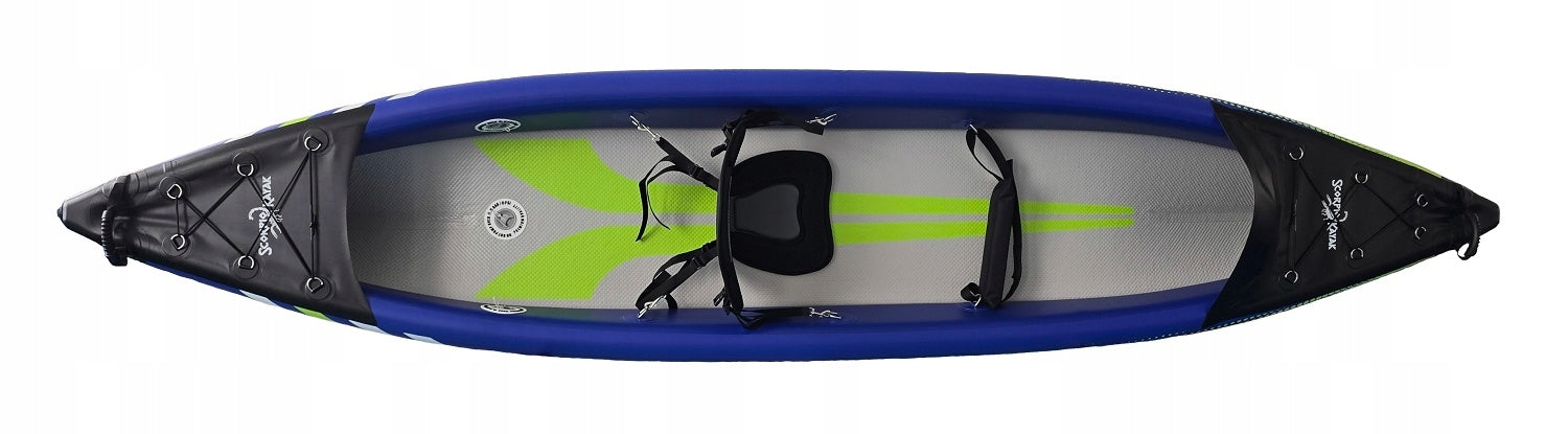 SINGLE KAYAK PUMPED DS 385 FULL DROPSTITCH SET ONE Brand Scorpio Kayak