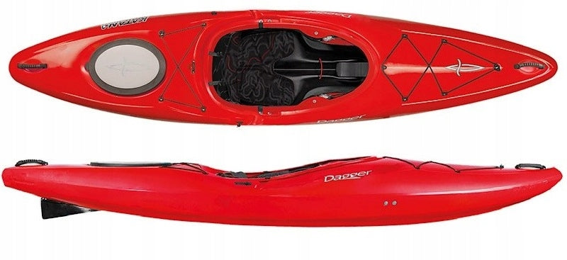 SINGLE MOUNTAIN KAYAK HYBRID KATANA 10.4 DAGGER WHITEWATER SKEG