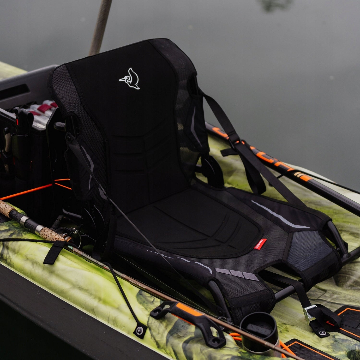 SINGLE-PERSON FISHING KAYAK CATCH MODE 110 TR PELICAN TRANSOM FOR ENGINE Number of seats 1