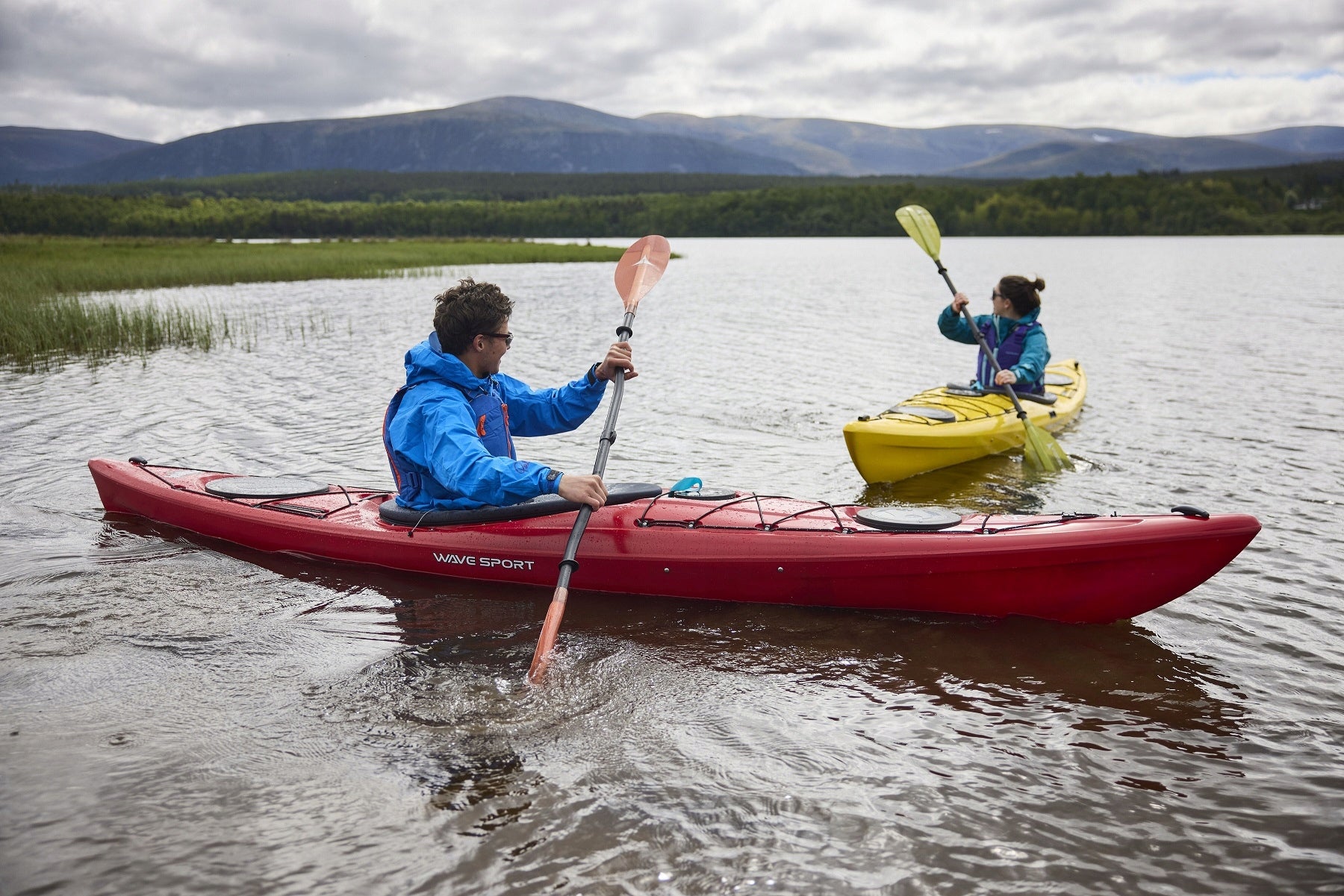 SINGLE-PERSON HIKING KAYAK COMFORTABLE FAST HYDRA 125 WAVE SPORT ONE Brand WAVE SPORT