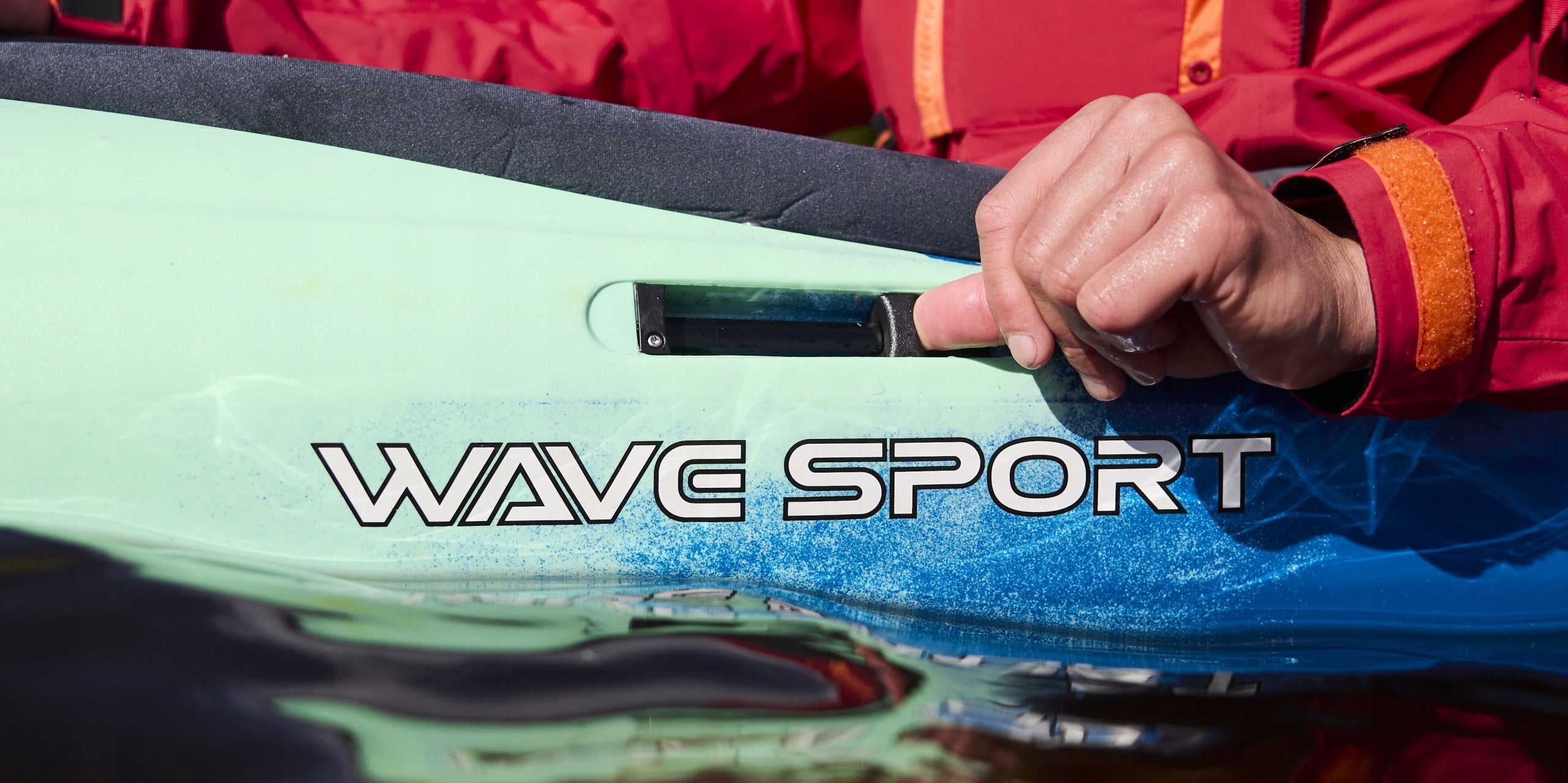 SINGLE-PERSON HIKING KAYAK COMFORTABLE FAST HYDRA 125 WAVE SPORT ONE Number of seats 1