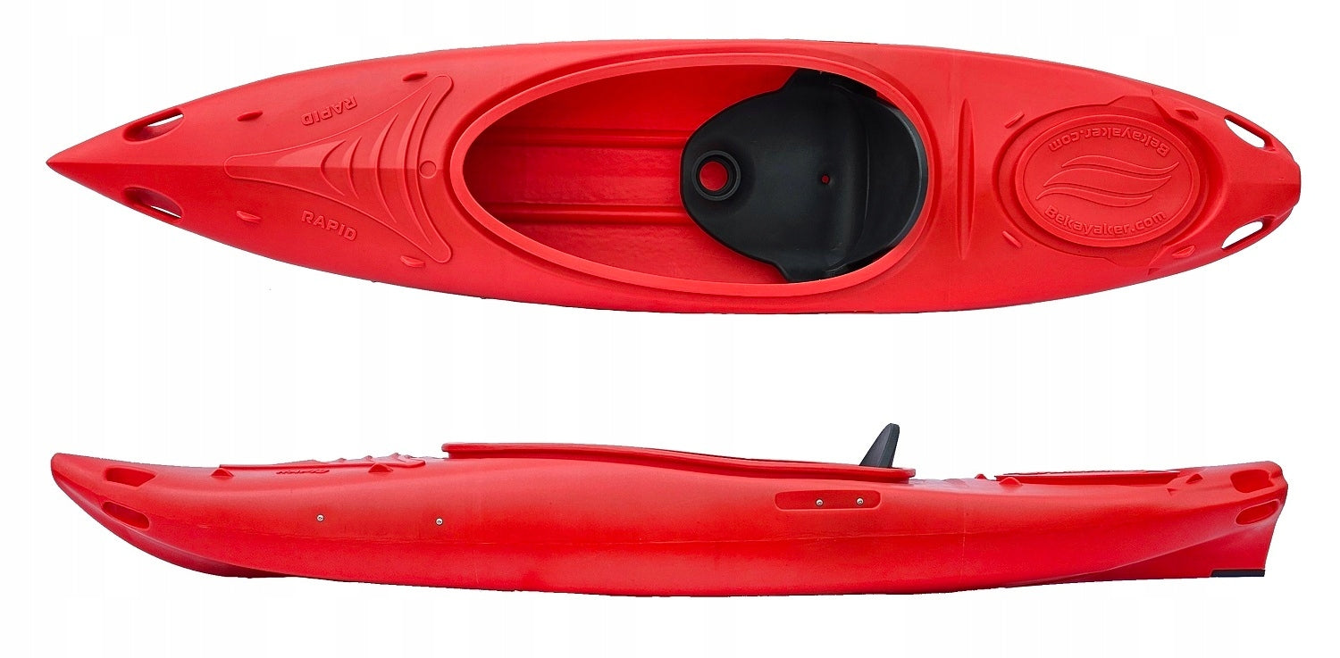 SINGLE-PERSON HIKING KAYAK STABLE COMFORTABLE RAPID ONE LAKE RIVER