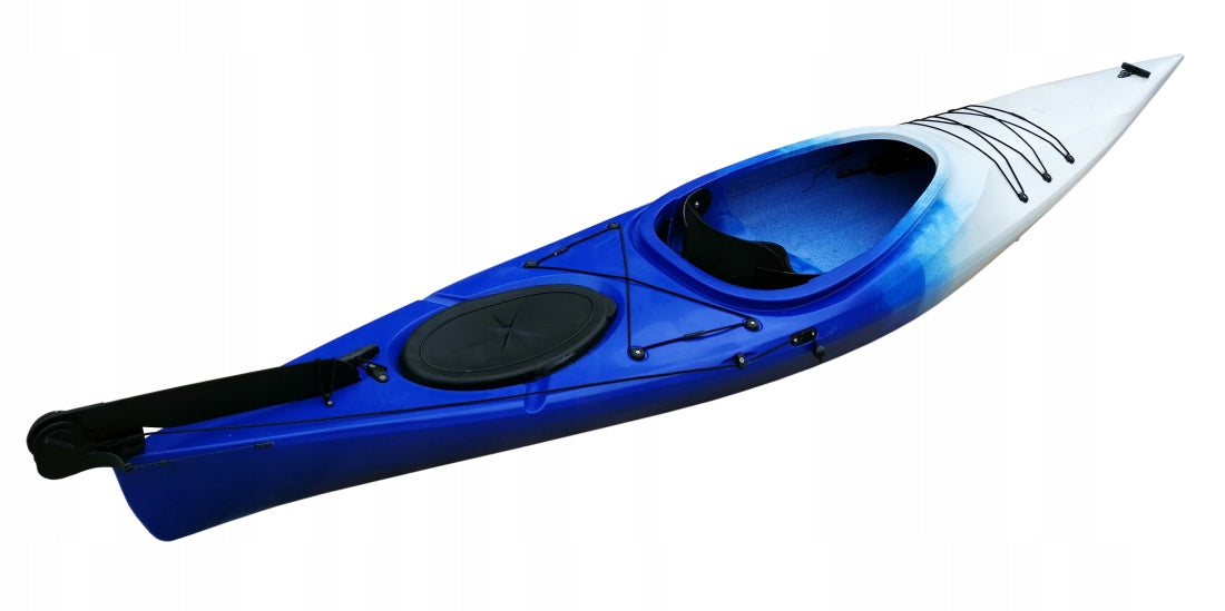 SINGLE-PERSON TOURING KAYAK 350 HD + RUDDER LAKE RIVER ONE Manufacturer code SCORPIO KAYAK