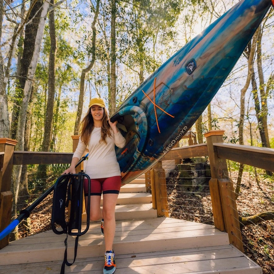 SINGLE PERSON TOURIST KAYAK ARGO 100XR STABLE COMFORTABLE LIGHT PELICAN Model ARGO 100XR COSMOS