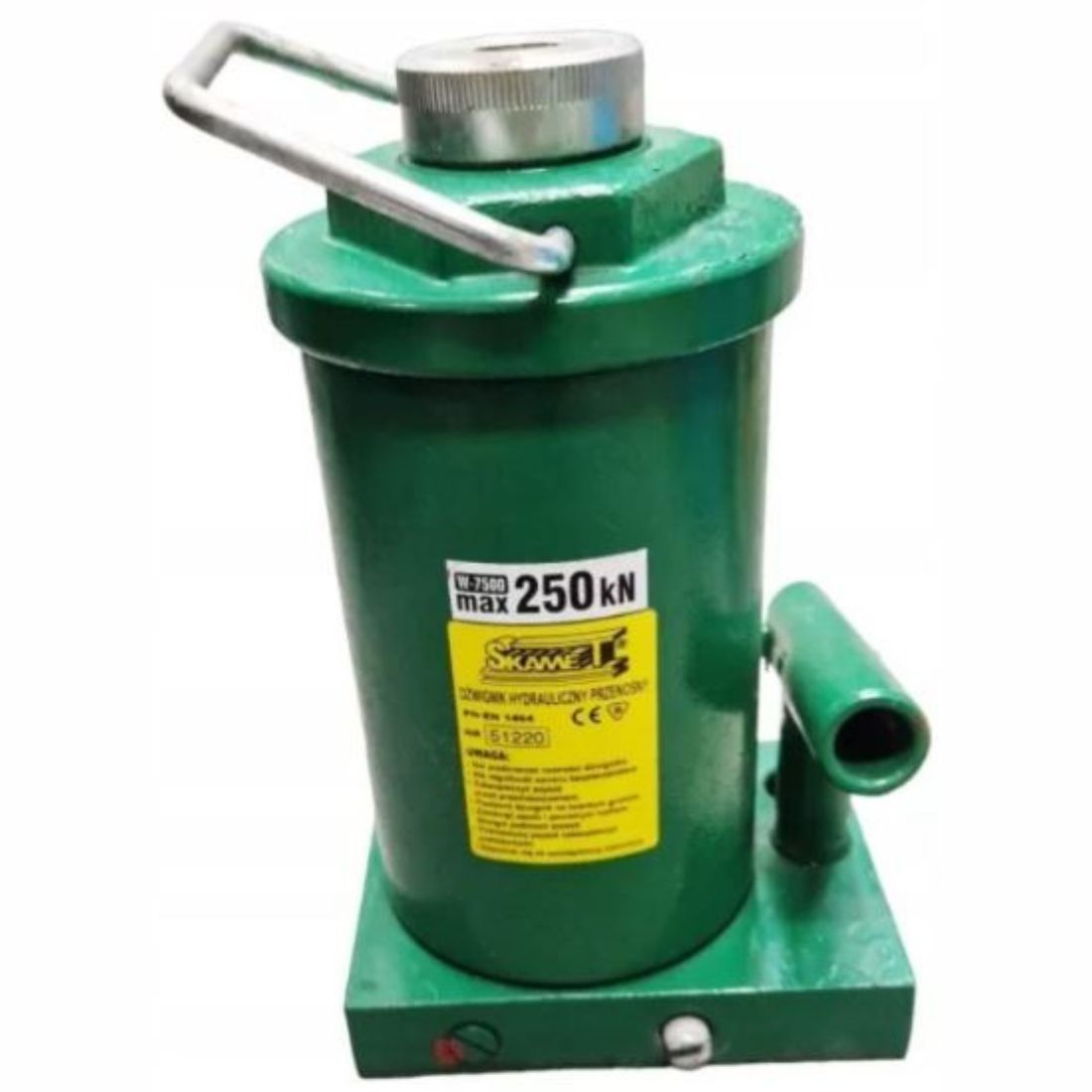 SINGLE PISTON HYDRAULIC BOLLARD LIFT 25T MAX HEIGHT 475 MM SKAMET Brand Skamet