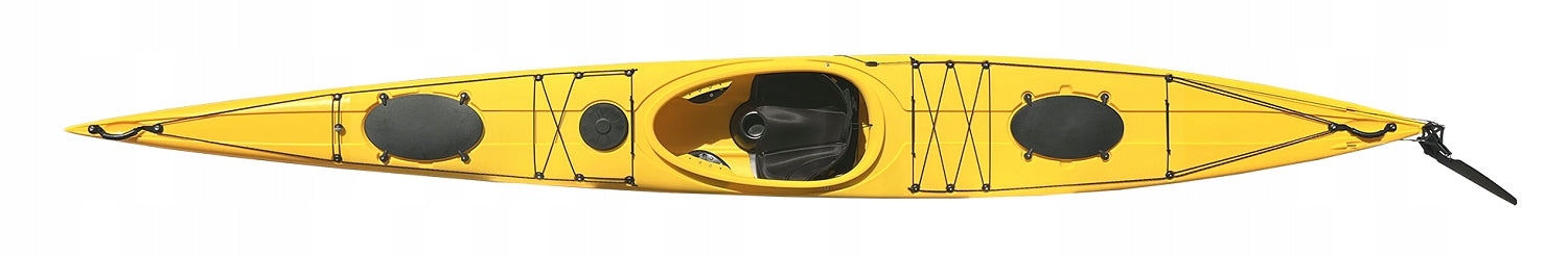 SINGLE SEA KAYAK ONE WAVE RUNNER 16.5+STER SCORPIO Model WAVE RUNNER 16.5 + STER YELLOW