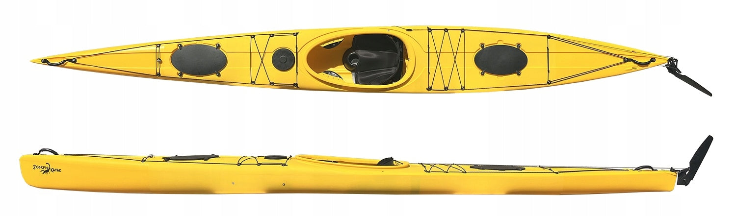 SINGLE SEA KAYAK ONE WAVE RUNNER 16.5+STER SCORPIO