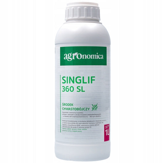 SINGLIF 360 SL 1L GLYPHOSATE TOTAL HERBICIDE FOR PERZ AND ALL WEEDS