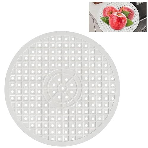 SINK MAT SILICONE ROUND NON-SLIP KITCHEN Silicone Manufacturer code Producent niezależny