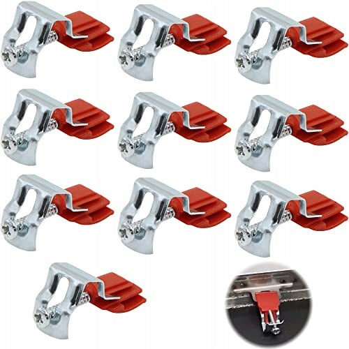 SINK MOUNTING BUCKLES ADJUSTABLE MANGANESE STEEL 10 PCS Brand no brand