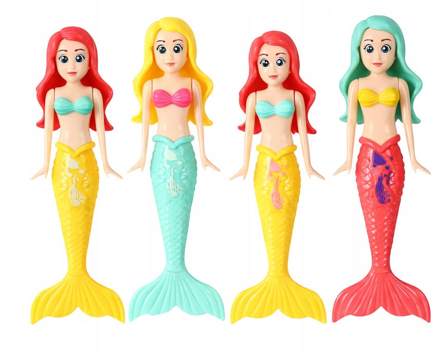 SINKHOLE DIVING TOY LEARNING TO SWIM MERMAIDS FOR SWIMMING POOL FOR WATER BATH Packaging status original